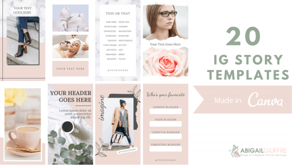 20 instagram story templates for canva1